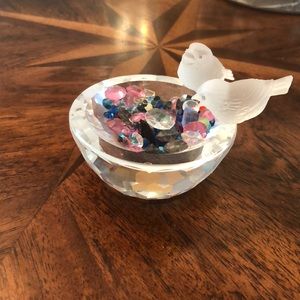 Swarovski bird bath